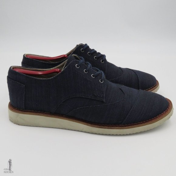 Toms Other - Toms Brogue Twill Oxford Classic Men's Size 11